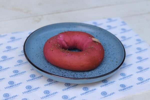 Beetroot Bagel