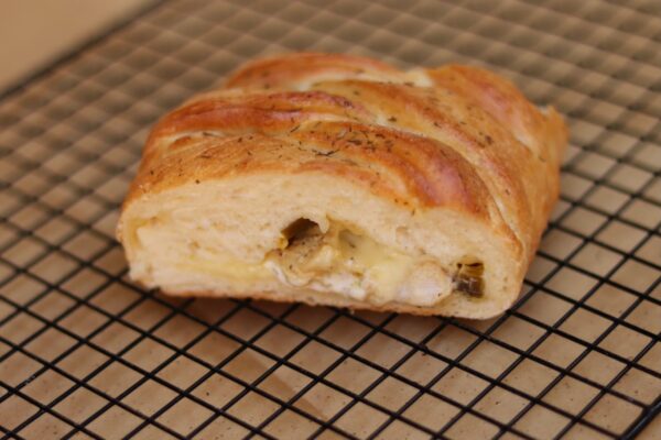 Stromboli Chicken Ranch & jalapenos