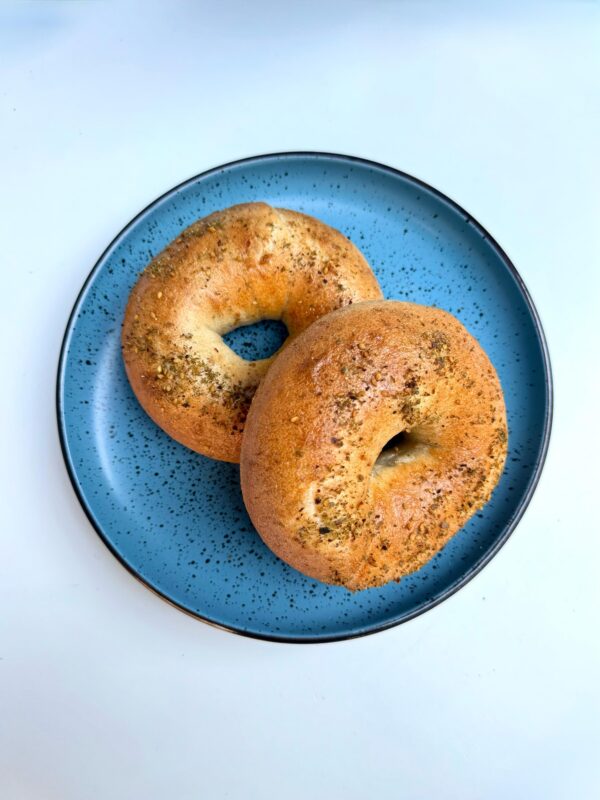 Sourdough Bagel Zaatar ( available 10 am)