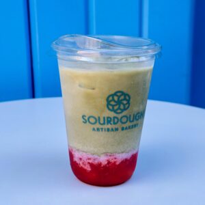 Iced Strawberry Matcha