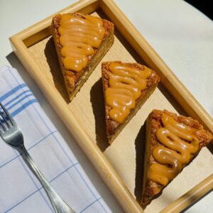 Toffee Pear Cake