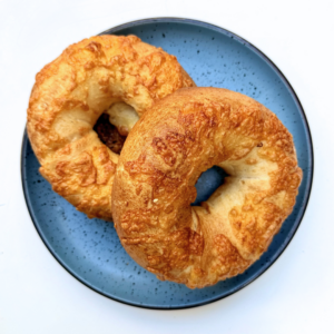 Sourdough Bagel Cheddar