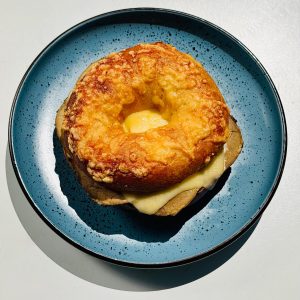 Roast Beef Bagel Sandwich