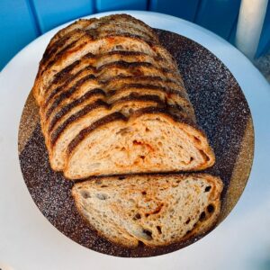 Pesto Rosso Sourdough Loaf